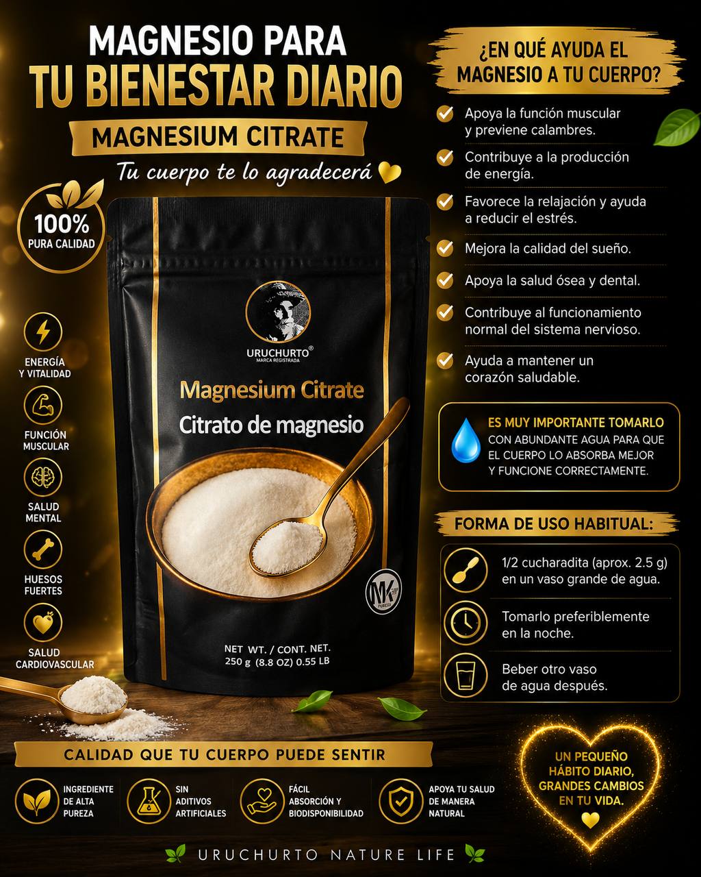 Citrato De Magnesio Uruchurto