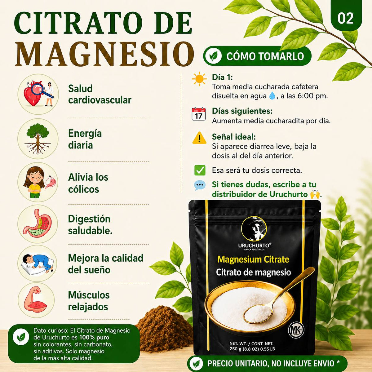 Citrato De Magnesio Uruchurto